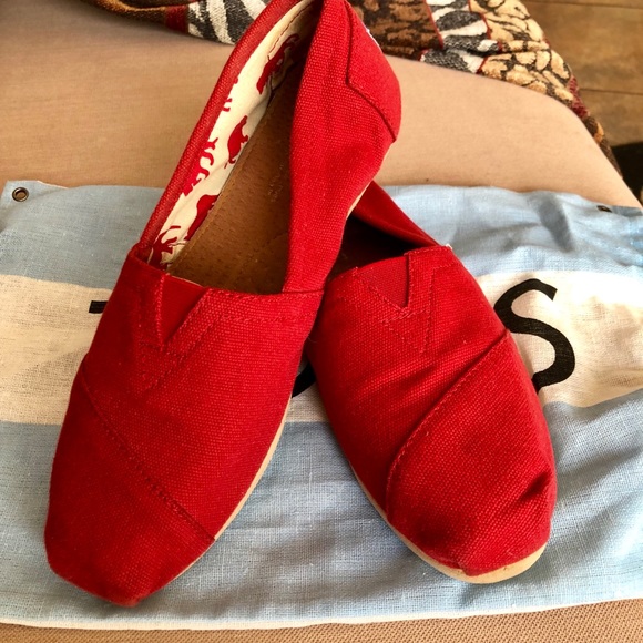 Toms Shoes - Deep Red TOMS